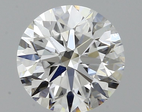 0.57 carat E-SI1 Excellent cut Natūralus Round Deimantas (1)