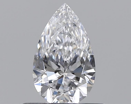 0.4 carat D-VVS1 Natūralus Pear Deimantas (1)