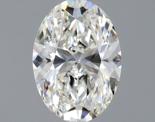 1.0 carat H-VVS2 Natūralus Oval Deimantas (1)