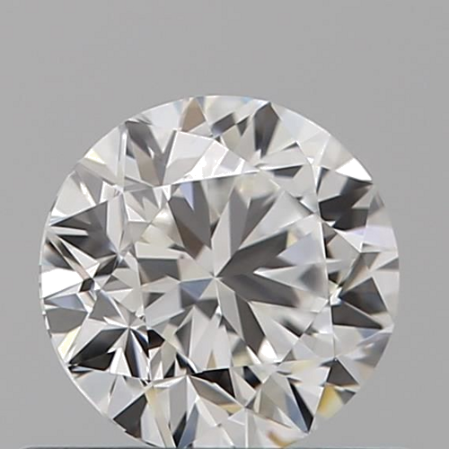 0.5 carat F-VVS2 GD cut Natūralus Round Deimantas (1)