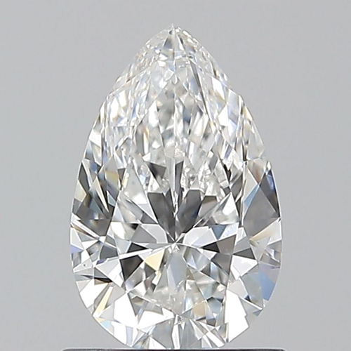 1.0 carat E-SI1 Natūralus Pear Deimantas (1)