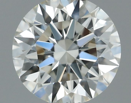0.55 carat K-VVS2 Excellent cut Natūralus Round Deimantas (1)