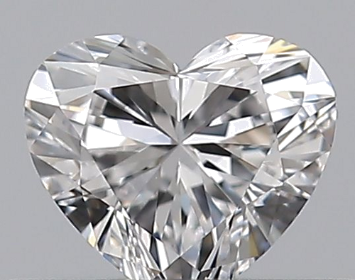 0.3 carat D-VVS1 Natūralus Heart Deimantas (1)