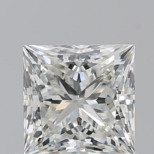 0.92 carat I-VS1 Natūralus Princess Deimantas (1)