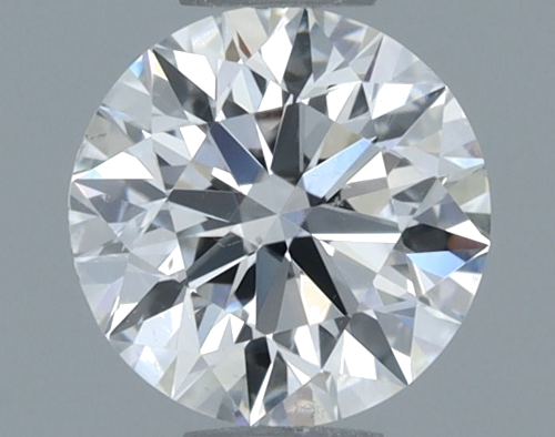 0.5 carat E-SI1 Excellent cut Natūralus Round Deimantas (1)