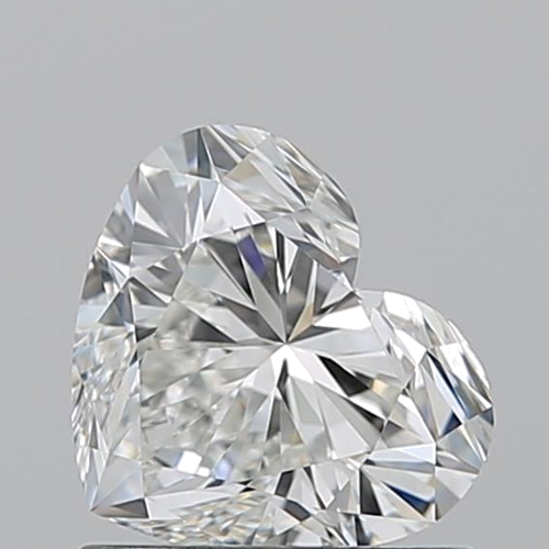 1.02 carat H-VVS2 Natūralus Heart Deimantas (1)