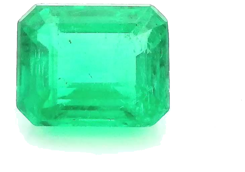0.57 carat GREEN STEP cut Octagonal Smaragdas (1)