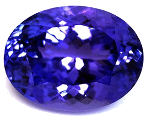 7.79 carat BLUE Oval Tanzanite (1)