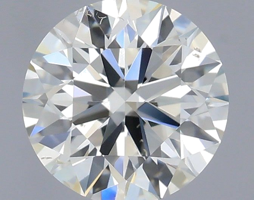 0.5 carat J-SI2 Excellent cut Natūralus Round Deimantas (1)