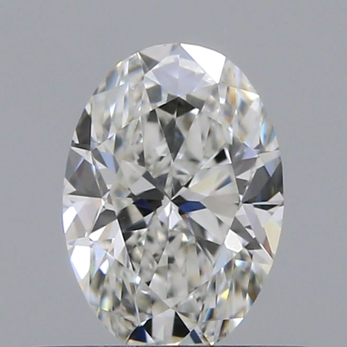 0.5 carat G-VVS2 Natūralus Oval Deimantas (1)