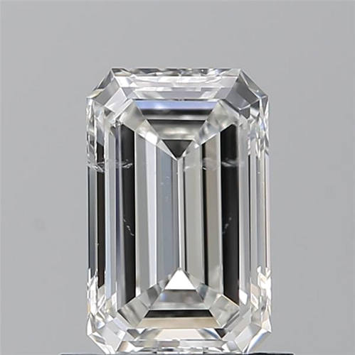 0.9 carat G-SI2 Natūralus Emerald Deimantas (1)