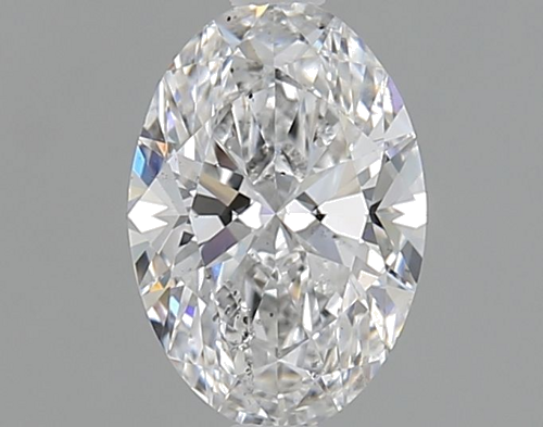 1.0 carat E-SI2 Natūralus Oval Deimantas (1)