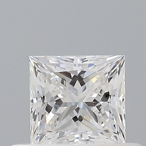 0.5 carat E-VS1 Natūralus Princess Deimantas (1)
