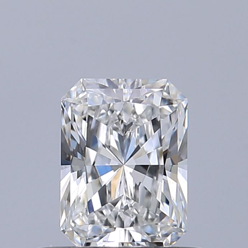 0.5 carat D-VVS1 Natūralus Radiant Deimantas (1)