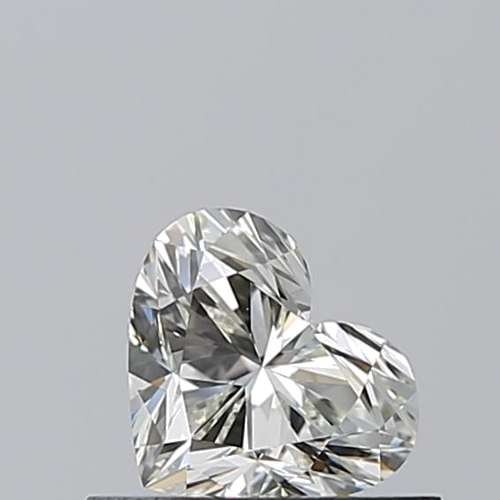 0.51 carat K-VVS1 Natūralus Heart Deimantas (1)