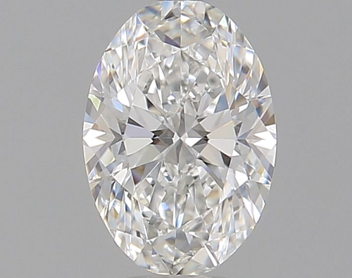 0.45 carat F-VVS1 Natūralus Oval Deimantas (1)