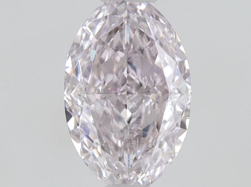 0.58 carat Fancy Light Purplish Pink-VS1 Natūralus Oval Deimantas (1)