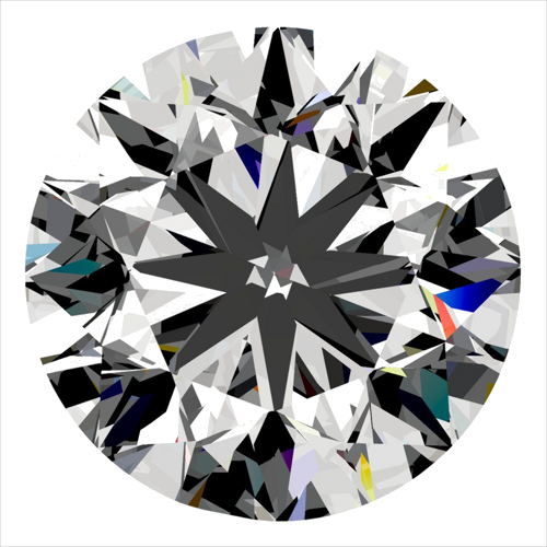 0.3 carat H-VS2 Very Good cut Natūralus Round Deimantas (1)