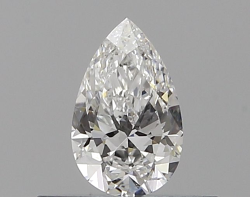 0.28 carat D-IF Natūralus Pear Deimantas (1)