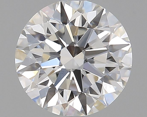 0.55 carat F-VVS2 Excellent cut Natūralus Round Deimantas (1)
