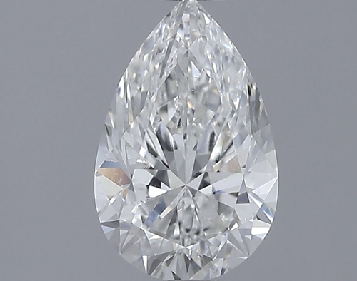 1.0 carat G-SI2 Natūralus Pear Deimantas (1)