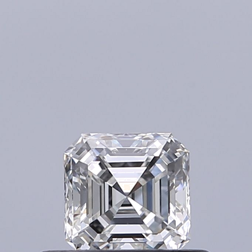0.38 carat F-VVS2 Natūralus Asscher Deimantas (1)