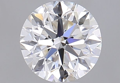 0.5 carat F-VVS1 Very Good cut Natūralus Round Deimantas (1)
