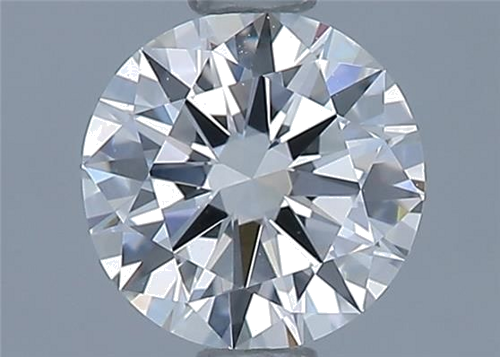 0.65 carat H-VVS1 Very Good cut Natūralus Round Deimantas (1)
