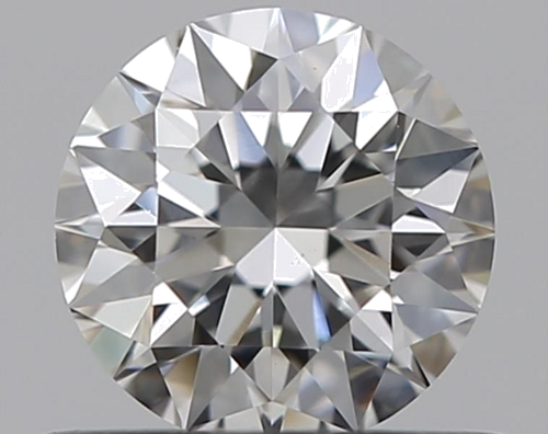 0.46 carat H-VS1 Excellent cut Natūralus Round Deimantas (1)
