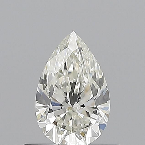 0.5 carat I-VS1 Natūralus Pear Deimantas (1)