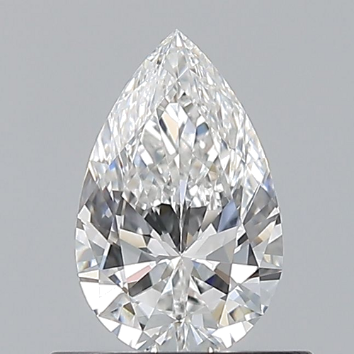 0.54 carat E-VS2 Natūralus Pear Deimantas (1)