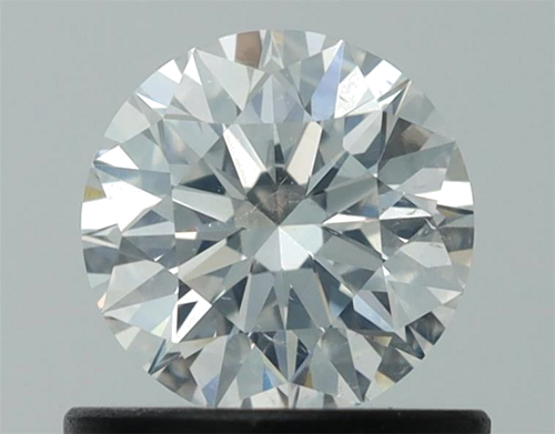 0.64 carat F-SI1 Excellent cut Natūralus Round Deimantas (1)