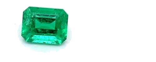 0.19 carat GREEN STEP cut Octagonal Smaragdas (1)