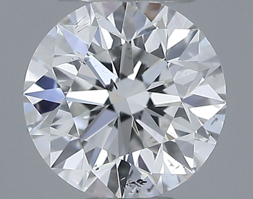 0.5 carat F-SI2 Excellent cut Natūralus Round Deimantas (1)