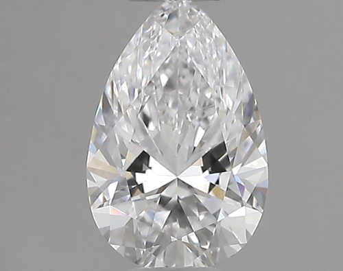 0.4 carat D-VS1 Natūralus Pear Deimantas (1)