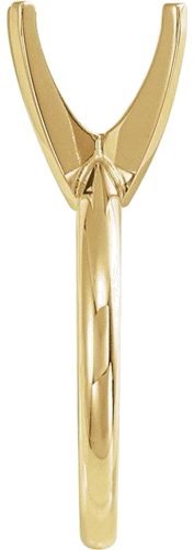 Sužadėtuvių Žiedas „Solitaire“ 14k yellow gold Elongated Cushion 10mm x 8mm (3)