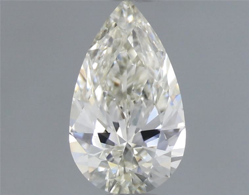 0.51 carat I-SI1 Natūralus Pear Deimantas (1)