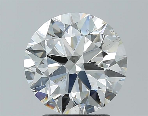 2.43 carat H-SI1 Excellent cut Natūralus Round Deimantas (1)