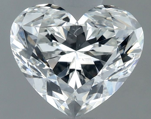 1.52 carat H-SI2 Natūralus Heart Deimantas (1)