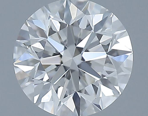 0.5 carat F-VVS1 Excellent cut Natūralus Round Deimantas (1)