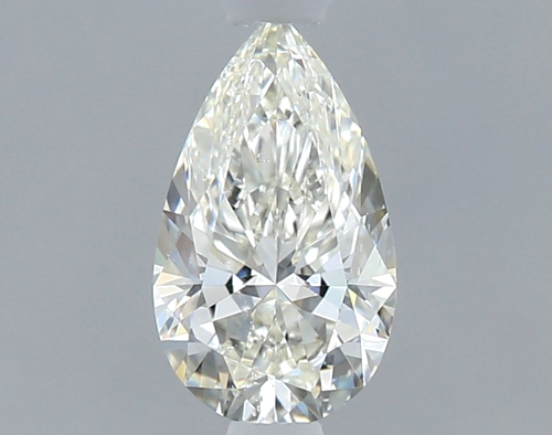 0.5 carat I-SI2 Natūralus Pear Deimantas (1)