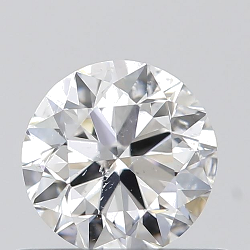 0.5 carat D-SI2 Very Good cut Natūralus Round Deimantas (1)