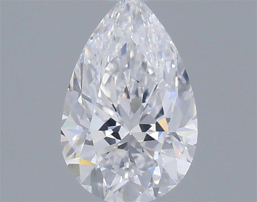 0.53 carat D-SI2 Natūralus Pear Deimantas (1)