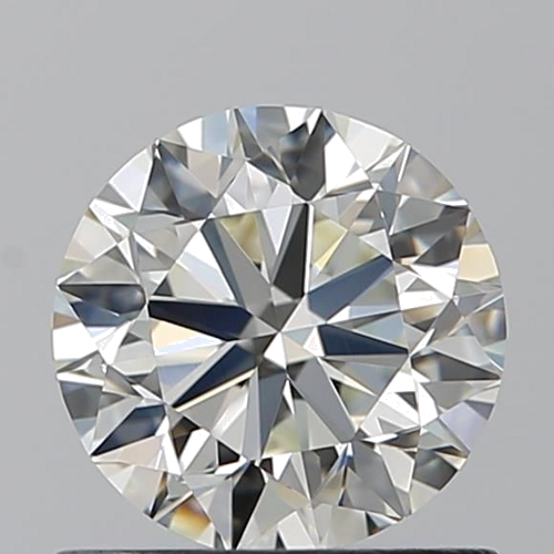 0.92 carat K-VVS1 Very Good cut Natūralus Round Deimantas (1)