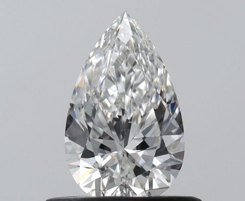 0.5 carat G-VVS1 Natūralus Pear Deimantas (1)