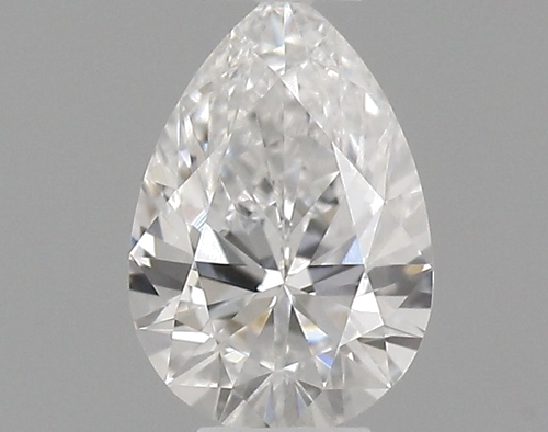 0.23 carat E-VVS2 Natūralus Pear Deimantas (1)