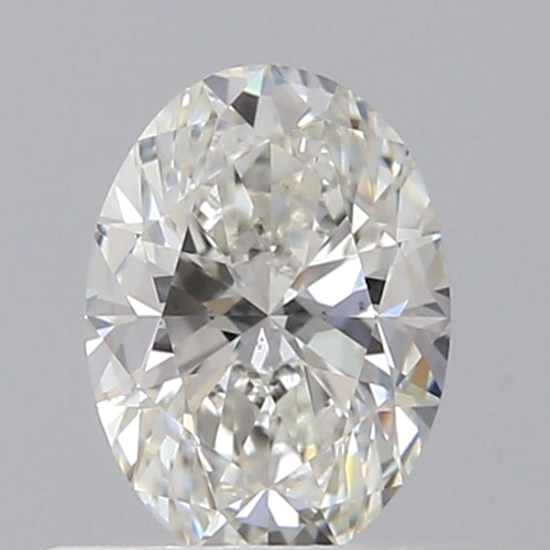0.5 carat H-VS1 Natūralus Oval Deimantas (1)