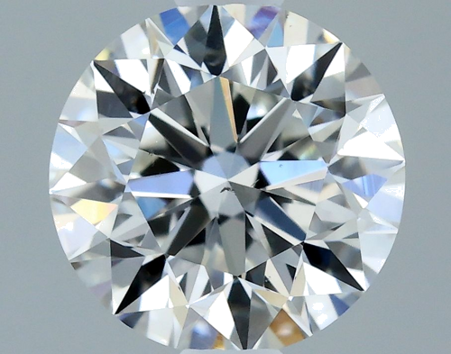 0.63 carat F-SI1 Excellent cut Natūralus Round Deimantas (1)