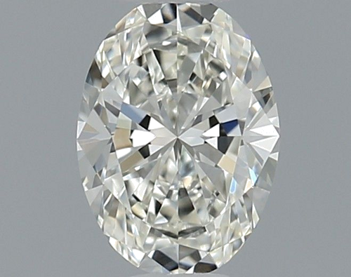 0.41 carat J-VVS1 Natūralus Oval Deimantas (1)