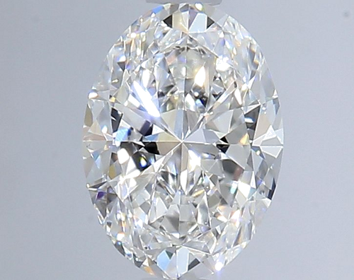 0.5 carat E-VS2 Natūralus Oval Deimantas (1)
